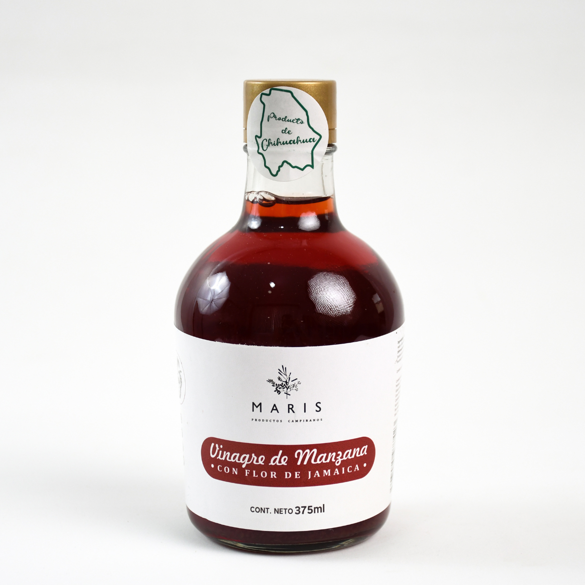 Vinagre de Manzana con Jamaica 375ml