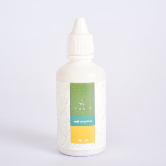 Frasco de Antimicótico Natural con ingredientes naturales de Maris Productos Campiranos