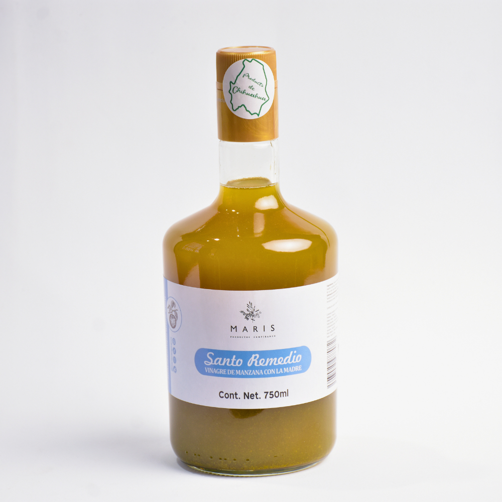 Vinagre de Manzana Santo Remedio 750ml