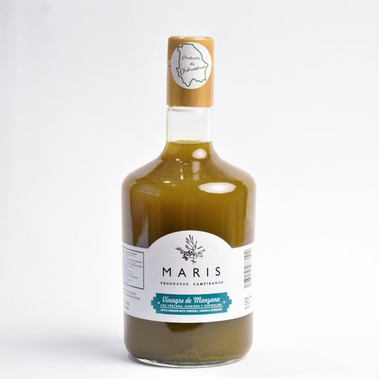 Vinagre de Manzana con Espirulina, Cúrcuma y Jengibre 750ml