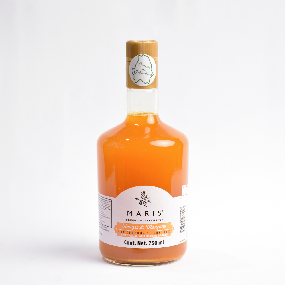 Vinagre de Manzana con Cúrcuma y Jengibre 750ml