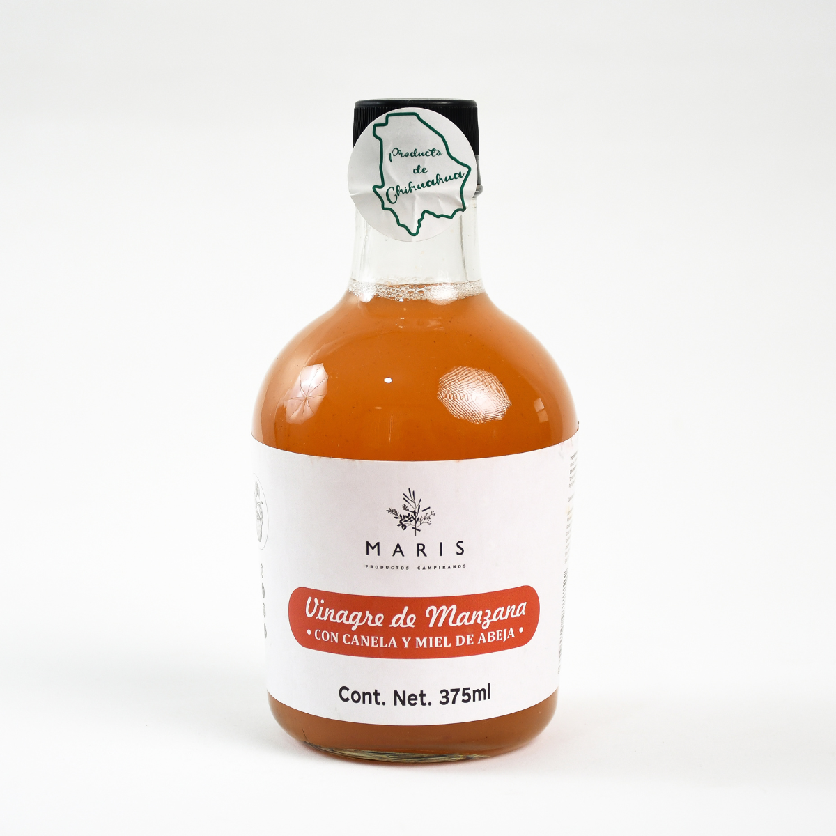 Vinagre de Manzana con Canela y Miel de Abeja 375ml